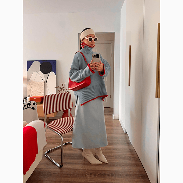 Голубой цвет – это новый бежевый в 2026 году