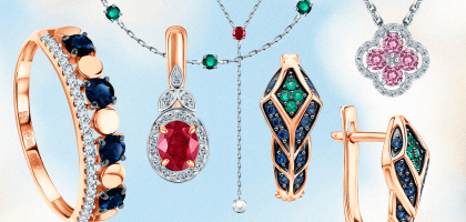 Идея подарка на 8 Марта: сапфиры, изумруды и рубины для любимой мамы