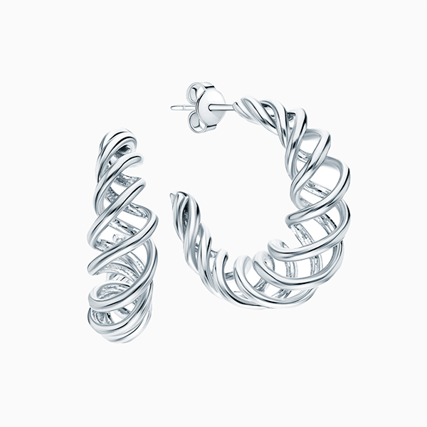 Украшения в форме спирали, как на показе Chloé, для ваших романтичных образов этой весной