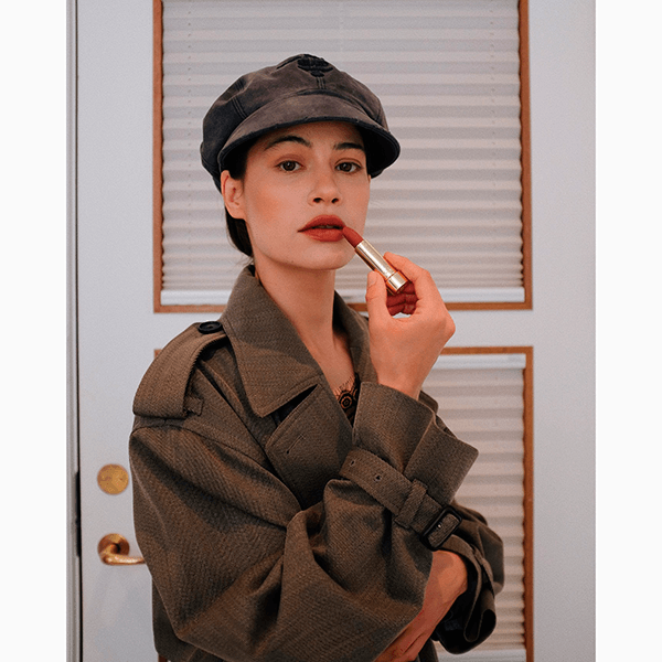 Кому подходит терракотовая помада?