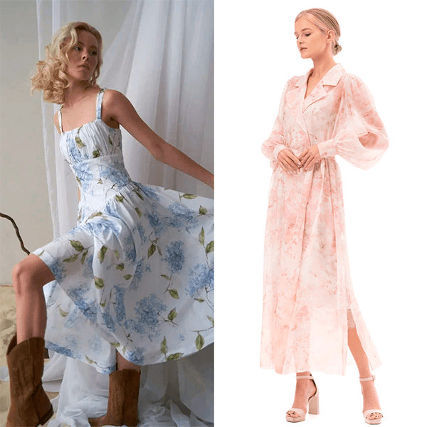 5 классных платьев на весну: в горох, с цветами или с кружевом