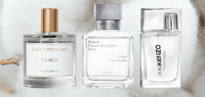 7 удачных парфюмов с ароматом чистоты и свежести
