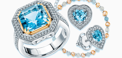 Аквамарины – самые модные камни этой весны, по мнению Prada