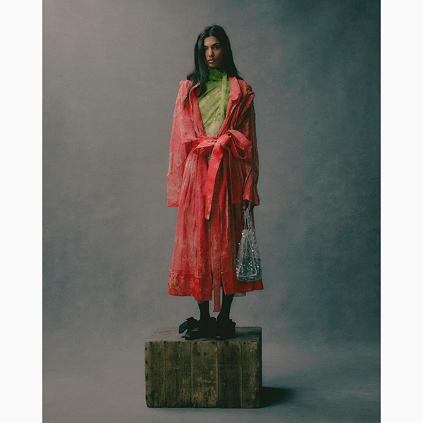 Домашнее кимоно в качестве уличной одежды – как вам такой вариант на эту весну?