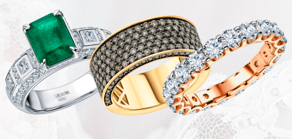 Мечтаете об обручальном кольце, которому все будут завидовать? Вот несколько вариантов