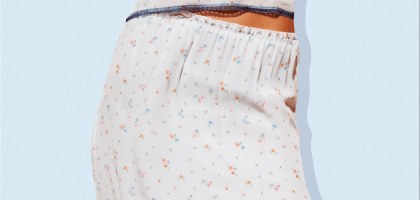 Самая модная юбка весны-2026 – миди на низкой посадке