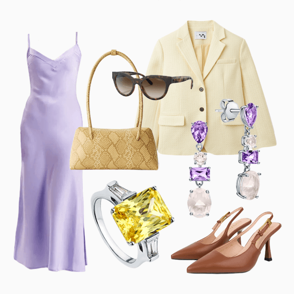 3 ярких весенних образа с цветными сумками