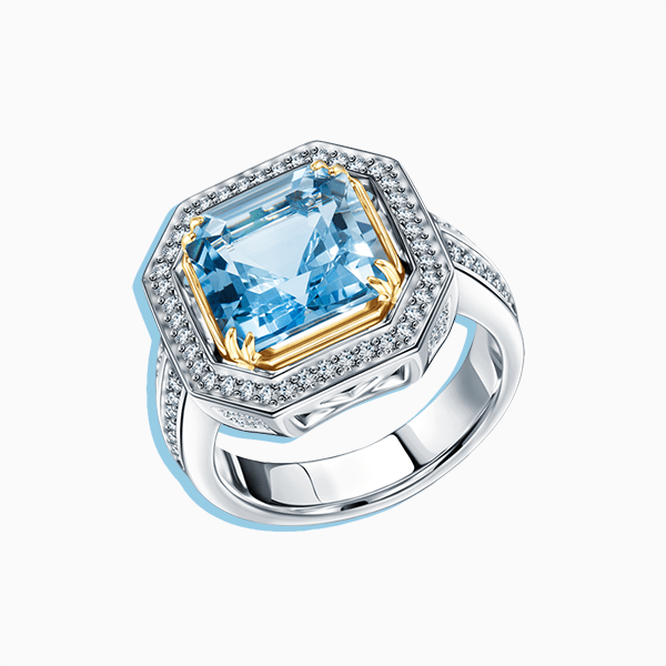 Аквамарины – самые модные камни этой весны, по мнению Prada