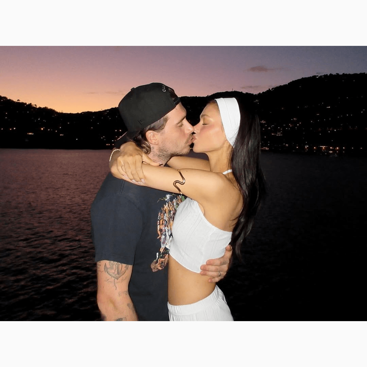 Бывшая девушка Бруклина Бекхэма поддержала его в конфликте с семьей