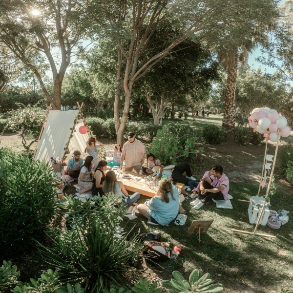 пикник на фланелевую свадьбу