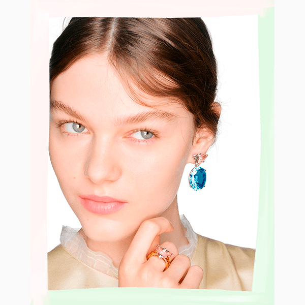 Аквамарины – самые модные камни этой весны, по мнению Prada