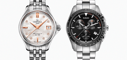 В ассортименте SUNLIGHT появились швейцарские часы Certina и Rado
